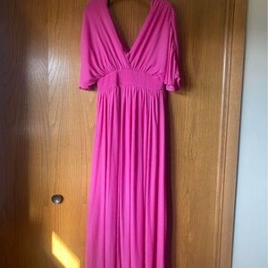 Vici Maxi Dress - Hot Pink